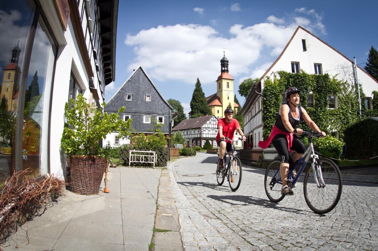 Ferienwohnung 60Er Jahre Design Apartment - 65Qm Fewo Im Zittauer Gebirge - Familienfreundliche Unterkunft Am Bergfuss Zum Toepfer Olbersdorf المظهر الخارجي الصورة
